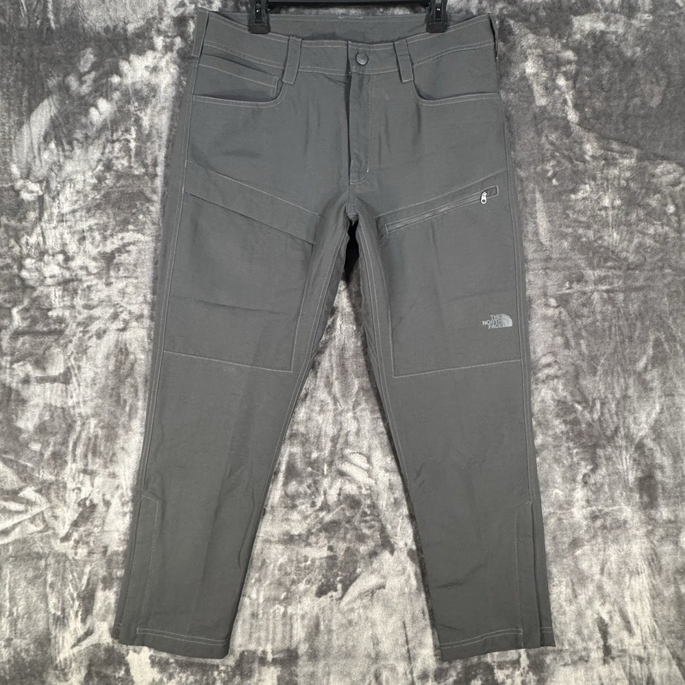 NWT The North Face Mens Size 36/Short Paramount Straight Leg Pants Asphalt Grey
